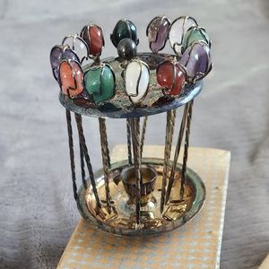 Silver gem stone picks